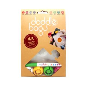 Doddlebags madposer til grød og smoothie, 200 ml - 4 stk.