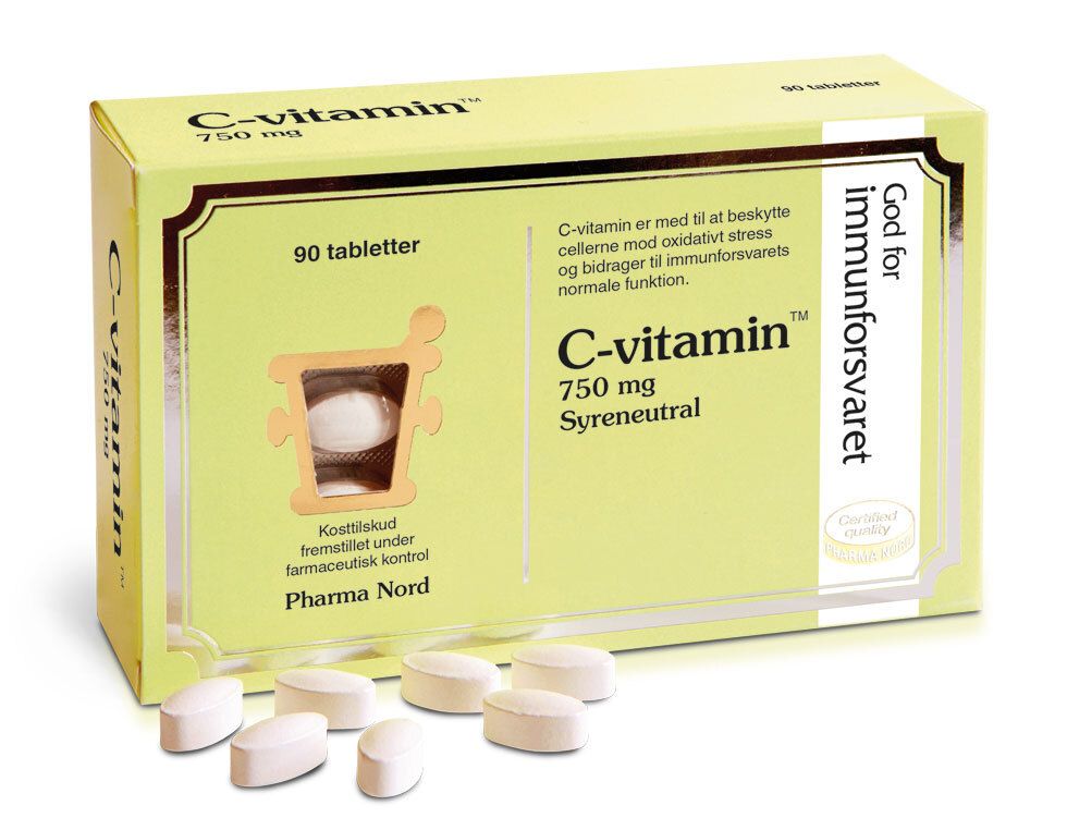 C-vitamin 750 mg - 90 tabl.