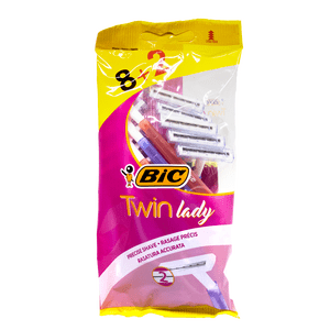 BIC Twin Lady engangsskrabere - 10 stk.