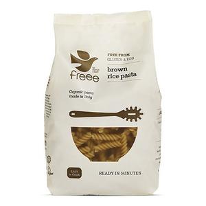 Doves Farm Pasta brun ris fusilliskruer, glutenfri Ø - 500 g
