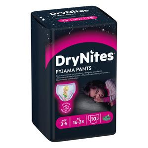 DryNites Girl 3-5 år - 10 stk.