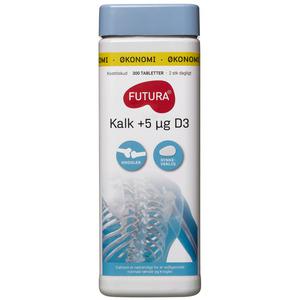 FUTURA Kalk + 5µg D3 - 300 tabl.