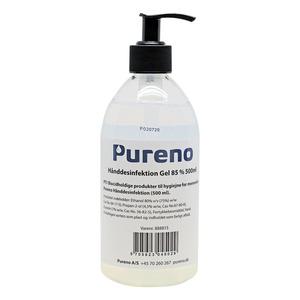 Pureno Håndsprit gel 85% - 500 ml