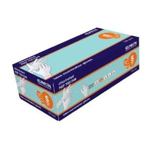 Klinion Protection latex handske pudderfri klorineret - 100 stk.