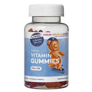 Livol Vitamin Gummies, Frugt - 75 stk.
