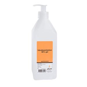 Plum Hånddesinfektion gel 85% - 600 ml.