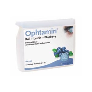 Ophtamin Blueberry - 60 kapsler