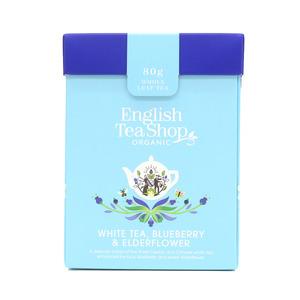 English Tea Shop White Tea Blueberry & Elderflower Ø - 20 pyrami
