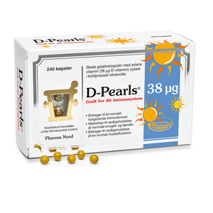 Pharma Nord D-Pearls 38 µg - 240 kapsler