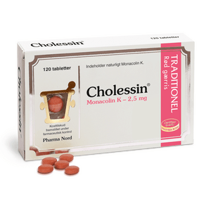 Pharma Nord Cholessin Rød Gærris - 120 tabletter