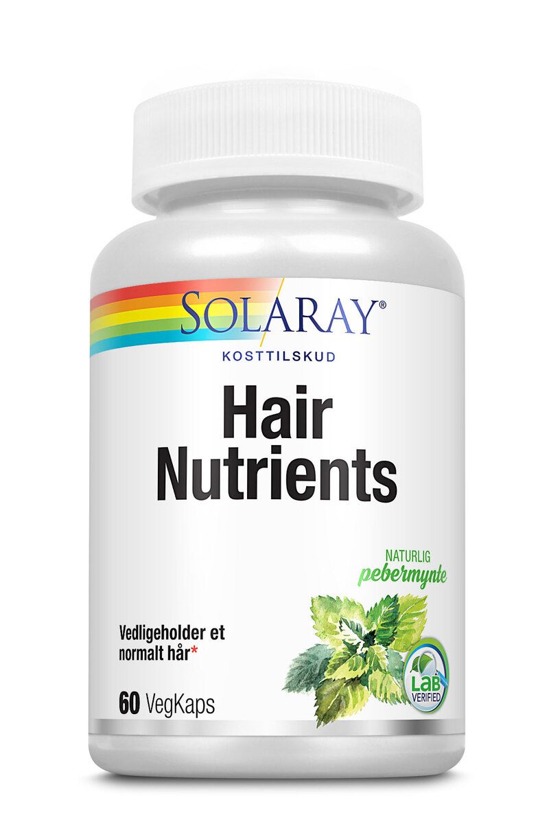 Køb Solaray Hair Nutrients - kaps. hos Med24.dk