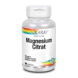 Solaray Magnesium Citrat - 90 kaps.