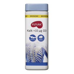 FUTURA Kalk + 10 µg D3 - 320 tabletter