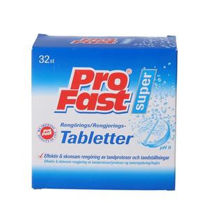 6: ProFast rengøringstabletter - 32 tab