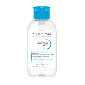 Bioderma Hydrabio H2O m. pumpe - 500 ml.