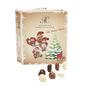 julekalender med mælkechokolade fra Aalborg Chokoladen