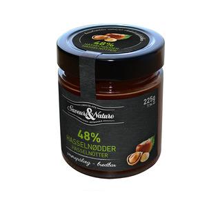Saveurs & Nature Chokolade og hasselnødder Ø - 225 g