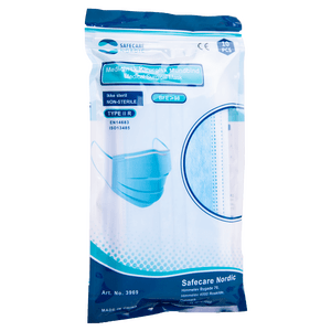 SafeCare Nordic mundbind Type II R - 10 stk.