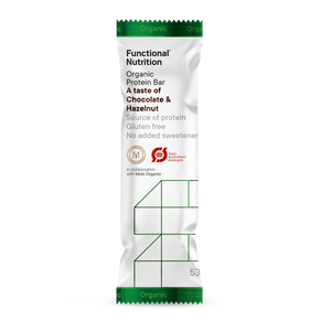 Functional Nutrition Organic Protein Bar Chocolate Hazelnut - 53