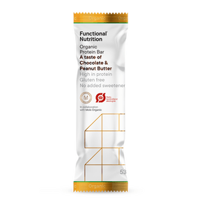 Functional Nutrition Organic Protein Bar Chocolate Peanut Butter