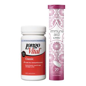 LongoVital Classic + Livol Immune Aid