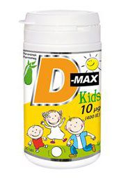Vitabalans Oy D-max Kids, 10 µg - 90 tyggetabl.
