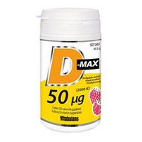 D-Max, 50 µg - 90 tyggetabl.