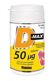 D-Max, 50 µg - 90 tyggetabl.