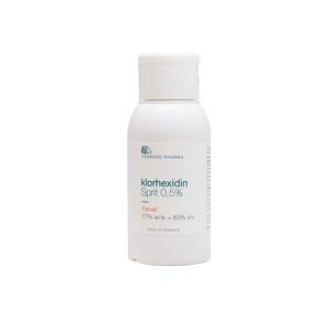  Faaborg Pharma klorhexidin sprit 0,5% farvet - 100 ml.