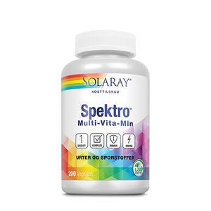 Solaray Spektro Multi-Vita-Min - 200 kaps.