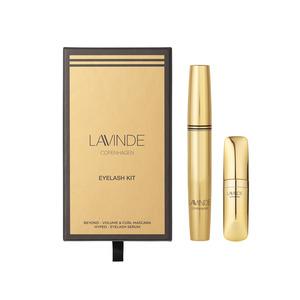 Lavinde GOLD Eyelash Kit gaveæske - Mascara + Serum 4 ml.