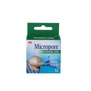 Micropore 3M - 2,5cm x10m hudfarvet