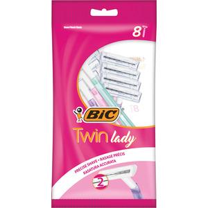 Bic Twin Lady engangskrabere - 8 stk