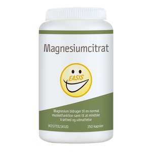 Easis Magnesiumcitrat - 150 kapsler