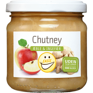 Easis Chutney m. æble og ingefær - 190 g
