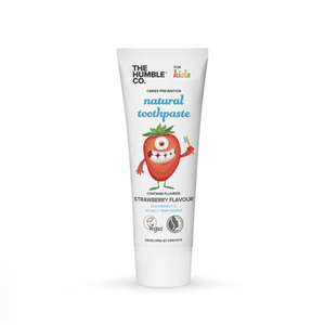 The Humble Co. naturlig tandpasta, kids strawberry - 75 ml