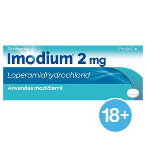 Imodium 2mg - 20 stk.
