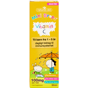 Natures Aid Mini Drops Vitamin C - 50 ml