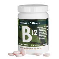 B12-vitamin Methylcobalamin, 500 mcg - 90 tabl.