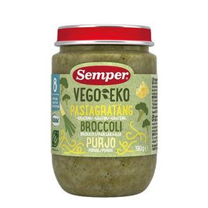 Semper Vego Eko Babymos m. pastagratin, broccoli, porre Ø - 8 md