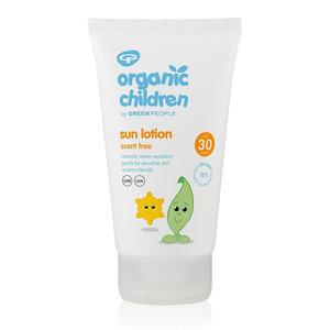 Green Pople Children's Sun Lotion Scent Free SPF30 - 50 ml.
