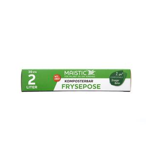 Maistic Komposterbare fryseposer 2 L - 30 stk