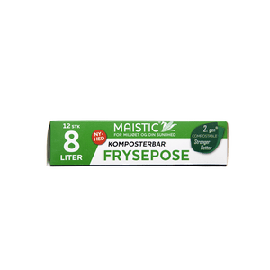 Maistic Komposterbare fryseposer 8 L - 12 stk