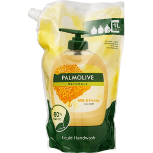 Palmolive Milk & Honey Håndsæbe Refill - 1000 ml.