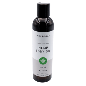 Neurogan Hemp Body Oil 1000 - 240 ml.