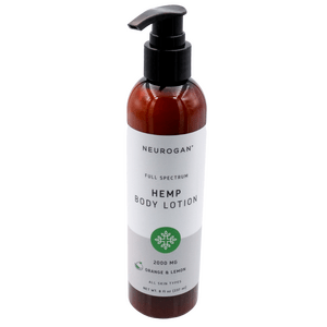Neurogan Hemp Body Lotion 2000 Orange & Lemon - 240 ml.
