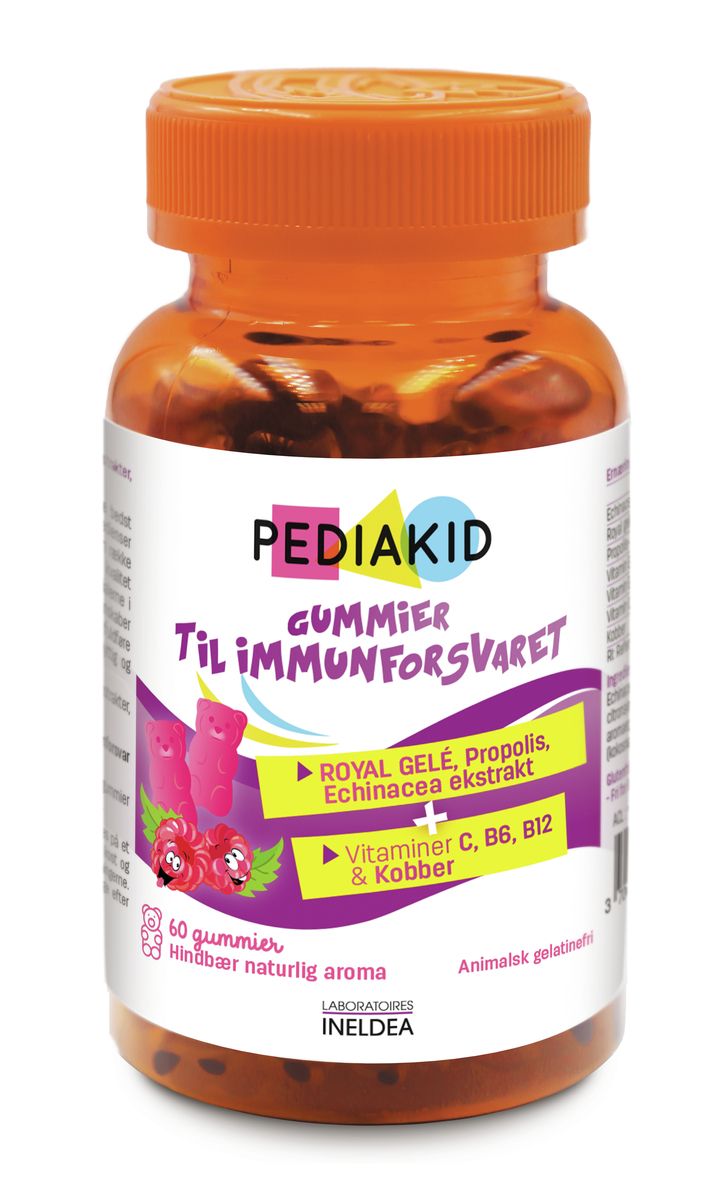 Pediakid Gummies til Immunforsvaret - 60 stk.