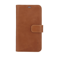 Radicover iPhone X/Xs Exclusive 2in1, læder - Brun