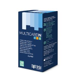 Multicare In kolesterol test - 25 stk.