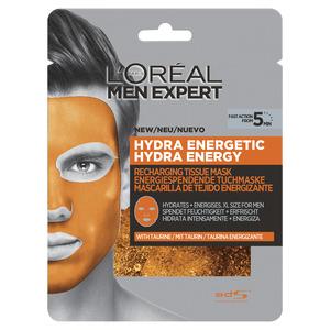 L'Oréal Paris Men Expert Hydra Energetic Tissue Mask - 1 stk.